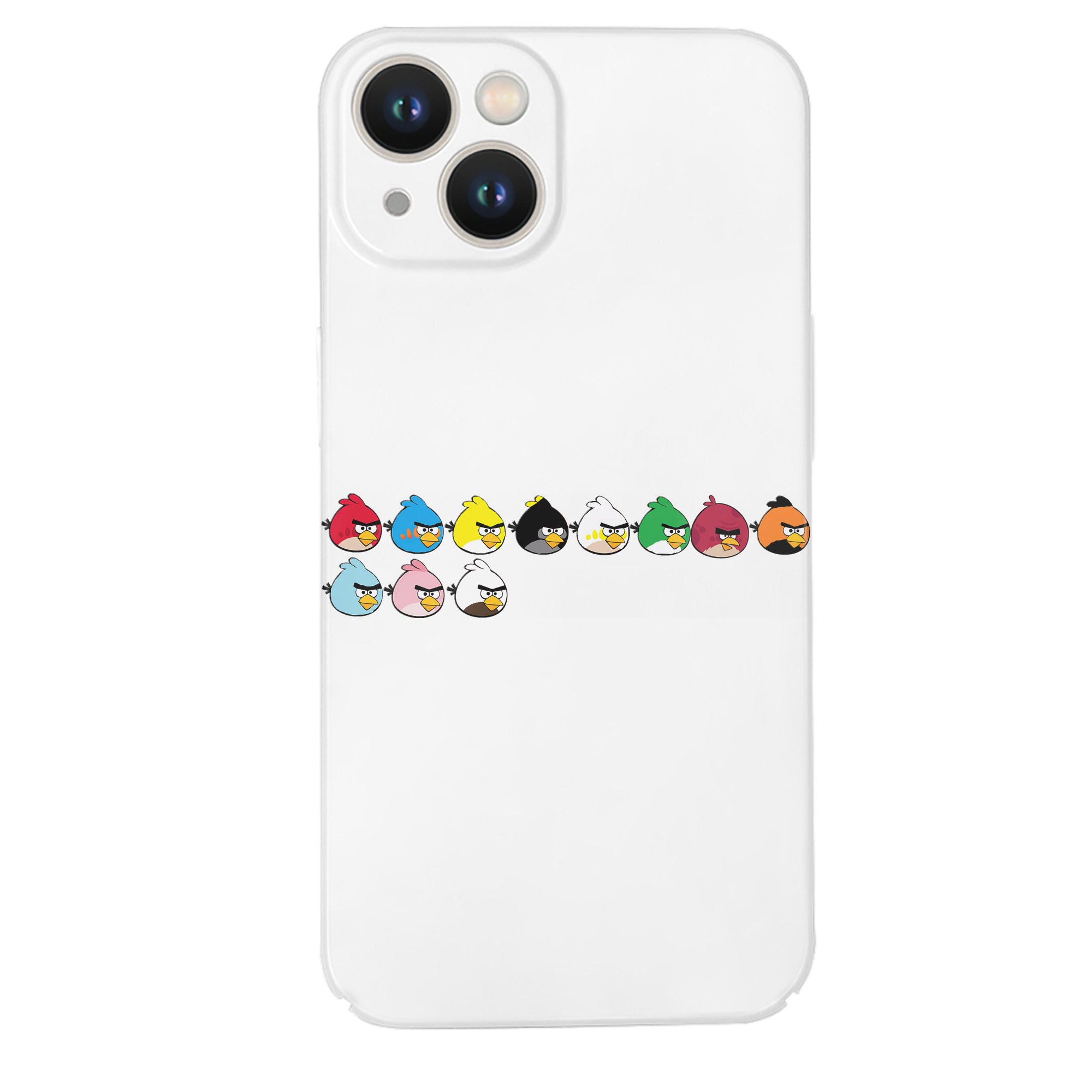 （画像用） Angry Birds アングリーバード 【iPhone 14シリーズ対応】ハードケース